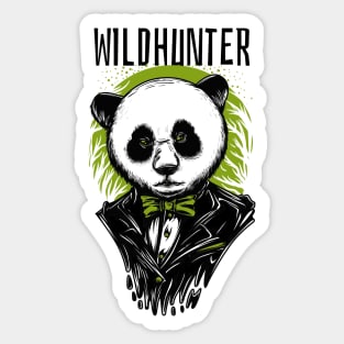 Wildhunter Panda Mafia Sticker